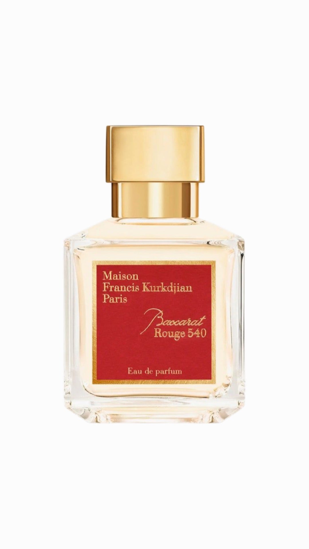 Baccarat Rouge 540 Maison Francis Kurkdjian